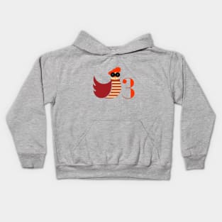 3 French Hens Kids Hoodie